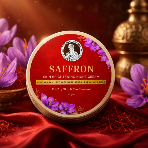 Saffron Skin Brightening Night Cream
