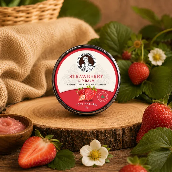 Strawberry lip balm
